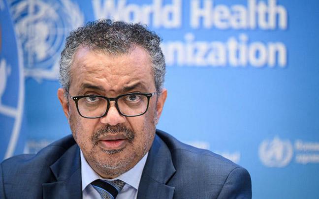 Tedros Adhanom Ghebreyesus, director general de la OMS. Tedros Adhanom Ghebreyesus, director general de la OMS.