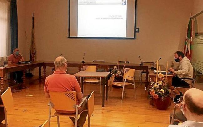 La asamblea de la SD Beasain. Foto: Cedida