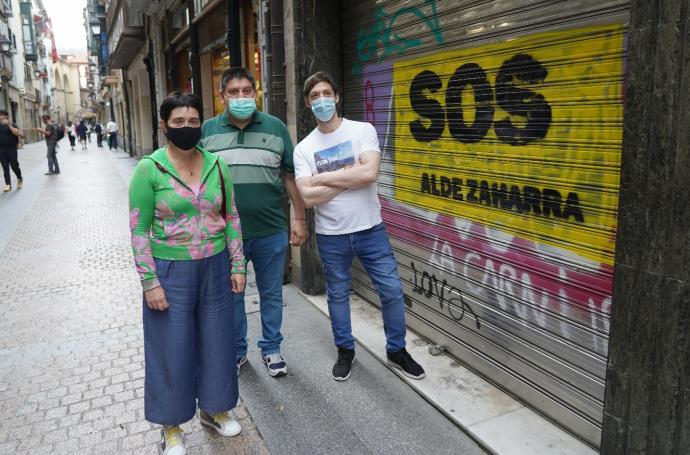 Los hosteleros y comerciantes de Tendería piden medidas que impulsen el tránsito de gente