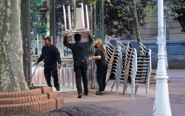 El Gobierno vasco no prevé implantar el pasaporte covid para la hostelería