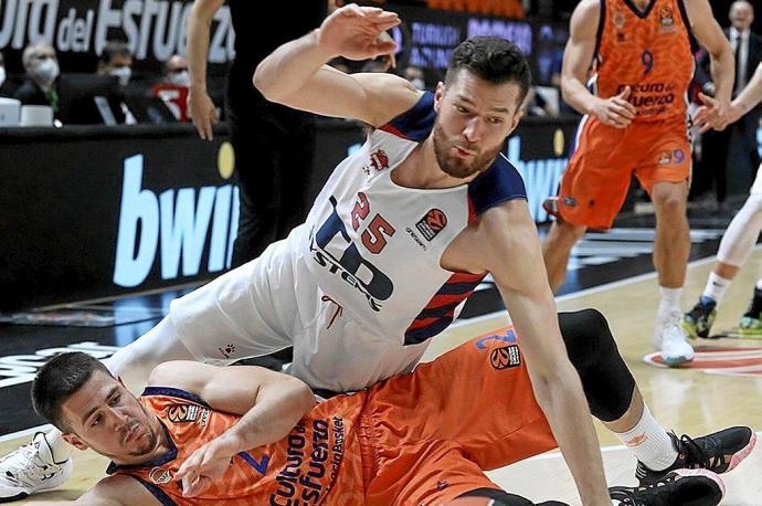 La 'Fonteta' se ha convertido en un campo maldito para el Baskonia. Foto: Euroliga