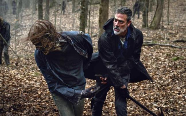 Imagen de 'The Walking Dead' con Jeffrey Dean Morgan. Imagen de 'The Walking Dead' con Jeffrey Dean Morgan.
