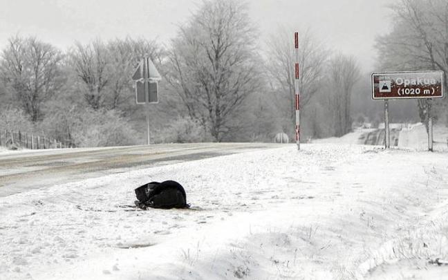 imágenes que deja la nieve