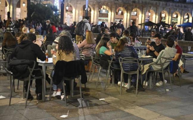 Las terrazas tendrán lleno seguro tras los partidos