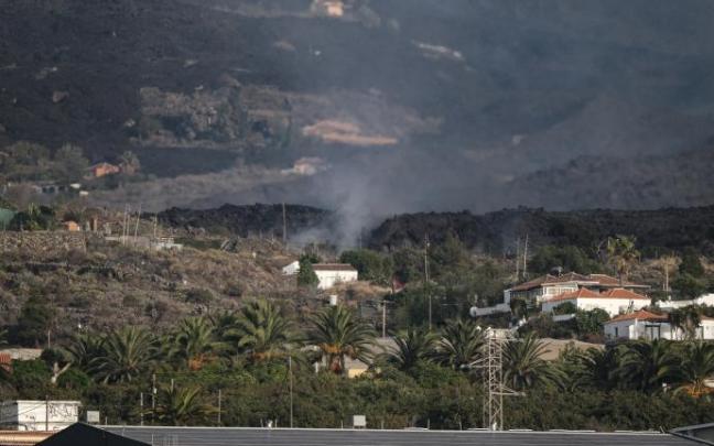 La lava ha arrasado gran parte de la localidad de Todoque