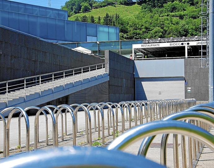 El polideportivo Usabal de Tolosa.