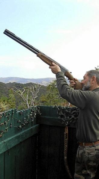 Un cazador. Foto: Rubén Alegría