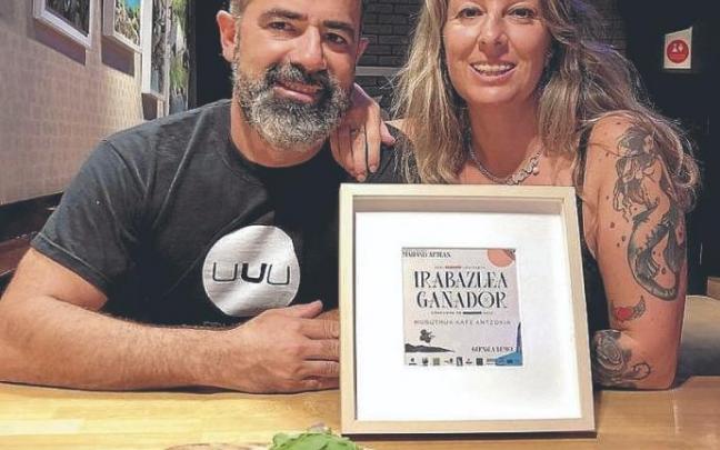 Una tosta "fresca" para combinar con un txakoli de alto valor en el Musutruk de Gernika