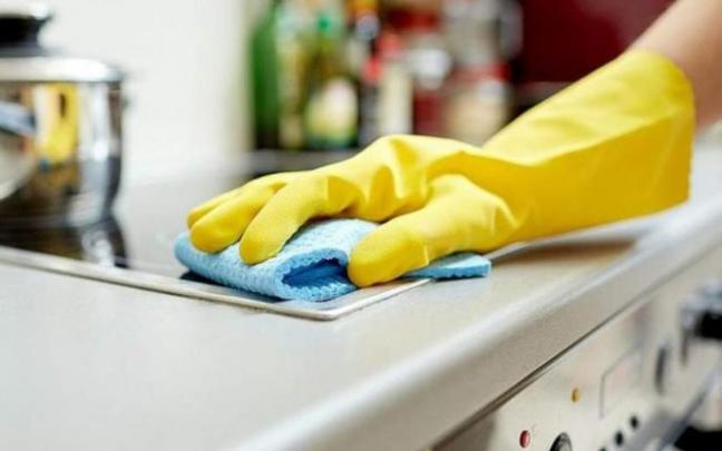 Imagen de una trabajadora del hogar.