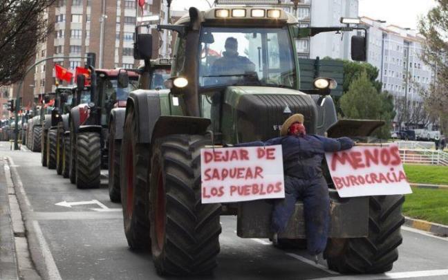 Tractorada celebrada el 19 de febrero de 2020. Tractorada celebrada el 19 de febrero de 2020.