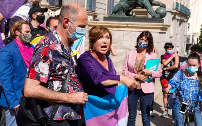 La presidenta de la Federación Plataforma Trans, Mar Cambrollé. La presidenta de la Federación Plataforma Trans, Mar Cambrollé.