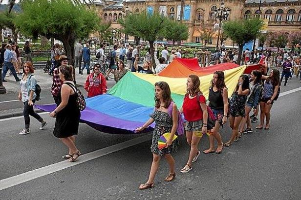 Imagen de archivo de una manifestación del colectivo LGTBI.