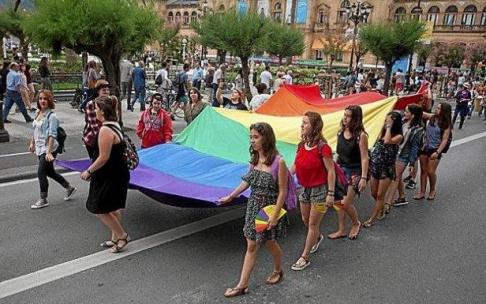 Imagen de archivo de una manifestación del colectivo LGTBI.