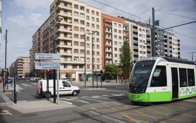 Tranvía de Vitoria. Tranvía de Vitoria.