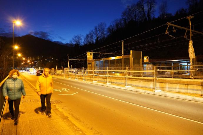 El nuevo trazado del tranvía tiene una nueva estación para el barrio de La Peña