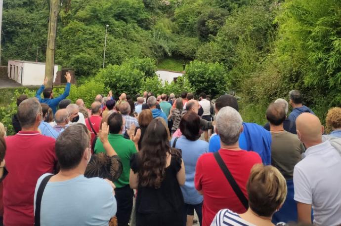 Los okupas de Trapagaran podrían dejar el domicilio