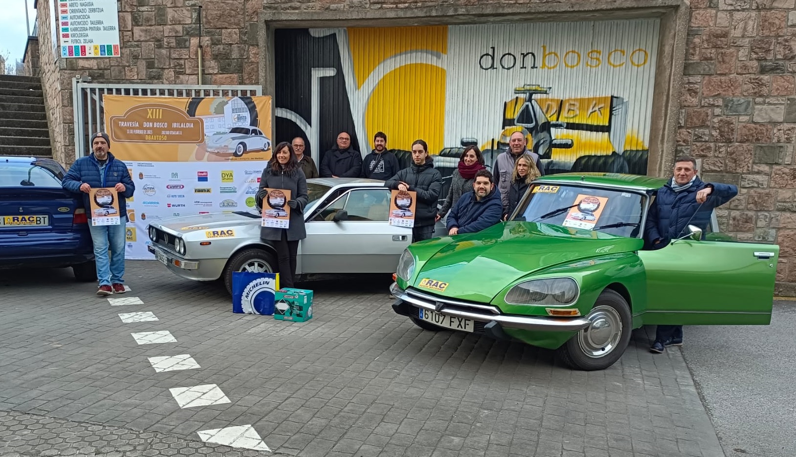 Presentación de la XIII Travesía Don Bosco de Vehículos Clásicos