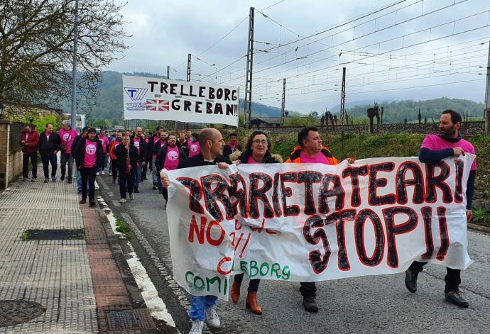 Protesta de Trelleborg Izarra