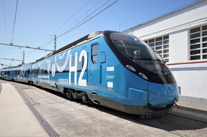 Tren demostrador de hidrógeno de CAF.