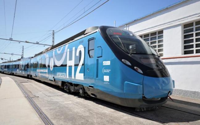 Tren demostrador de hidrógeno de CAF.