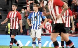 Real Sociedad | Tribuna de prensa de Marco Rodrigo: como un tren de mercancías
