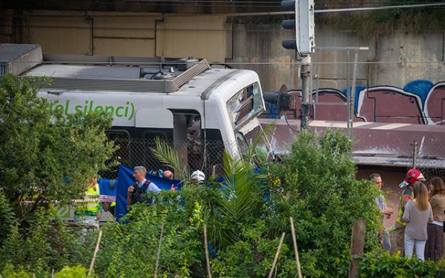Imagen del accidente. Imagen del accidente.
