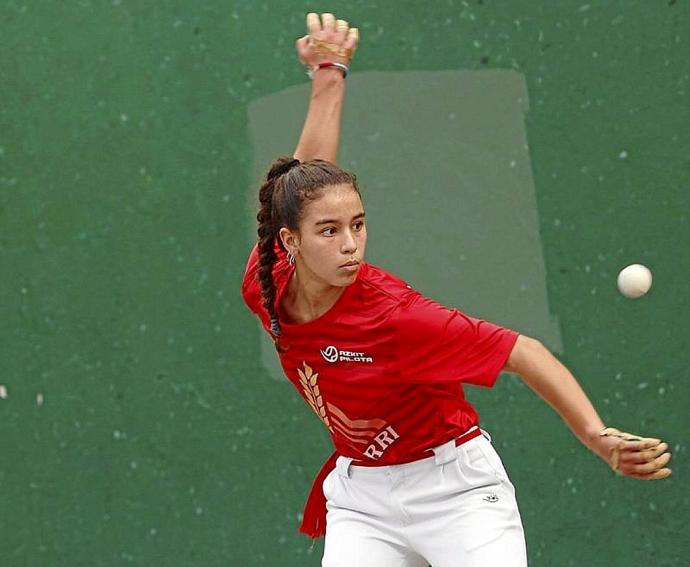 Laia Salsamendi se impuso en la final femenina. Foto: N.G.