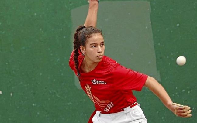 Laia Salsamendi se impuso en la final femenina. Foto: N.G.