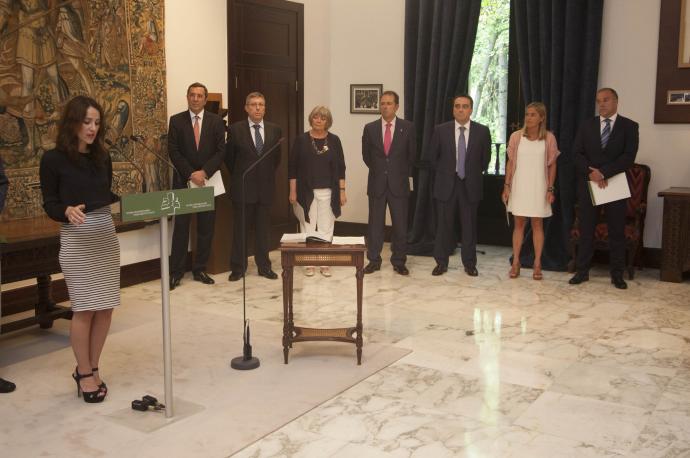 Acto de toma de posesión de los miembros del Tribunal Vasco de Cuentas Públicas