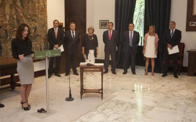 Acto de toma de posesión de los miembros del Tribunal Vasco de Cuentas Públicas