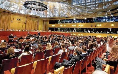 Una de las sesiones del Tribunal de Justicia de la Unión Europea, en Luxemburgo. Una de las sesiones del Tribunal de Justicia de la Unión Europea, en Luxemburgo.