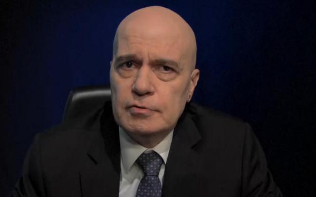 El cantautor Slavi Trifonov, líder del ITN, ganador de las elecciones generales en Bulgaria.