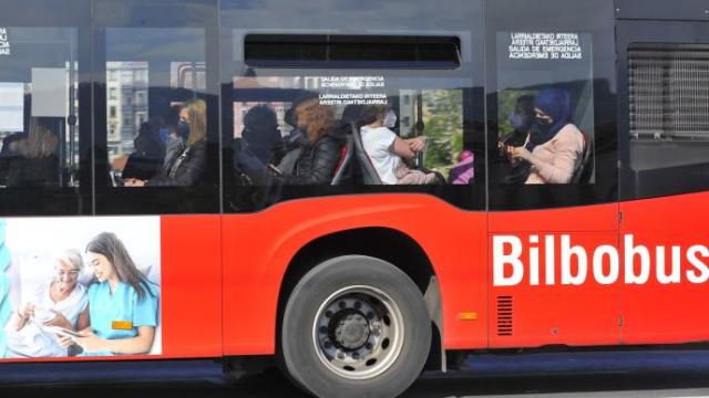 La agresión machista se produjo en una unidad de Bilbobus la pasada semana