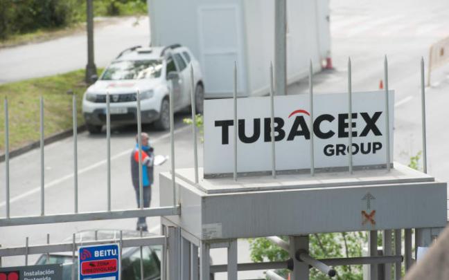 Planta de Tubacex. Planta de Tubacex.