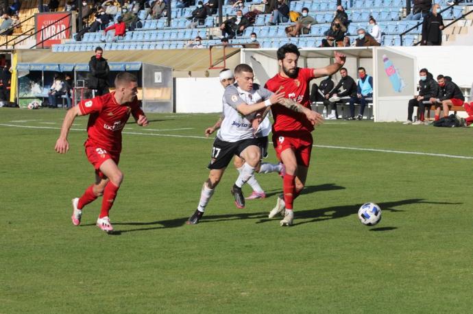 Lance del Tudelano-Osasuna Promesas de esta temporada.