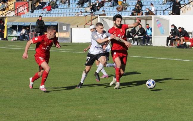 Lance del Tudelano-Osasuna Promesas de esta temporada.