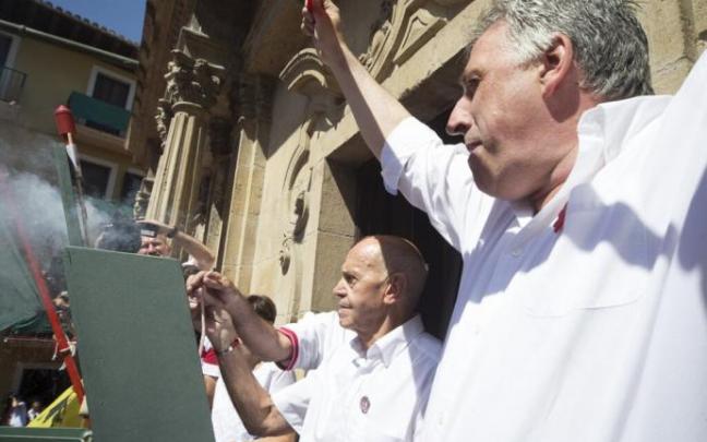 El pamplonés Jesús Ilundáin, El Tuli, fue elegido en 2016 por votación popular para lanzar el Chupinazo.