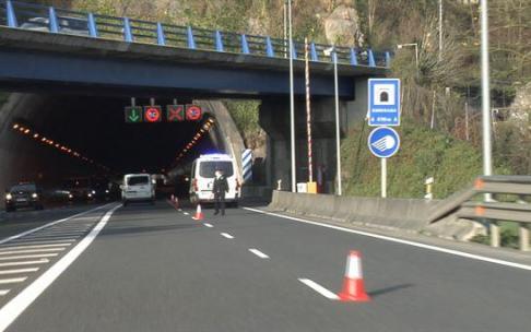Túnel de Zorroaga, donde realizarán labores de mantenimiento