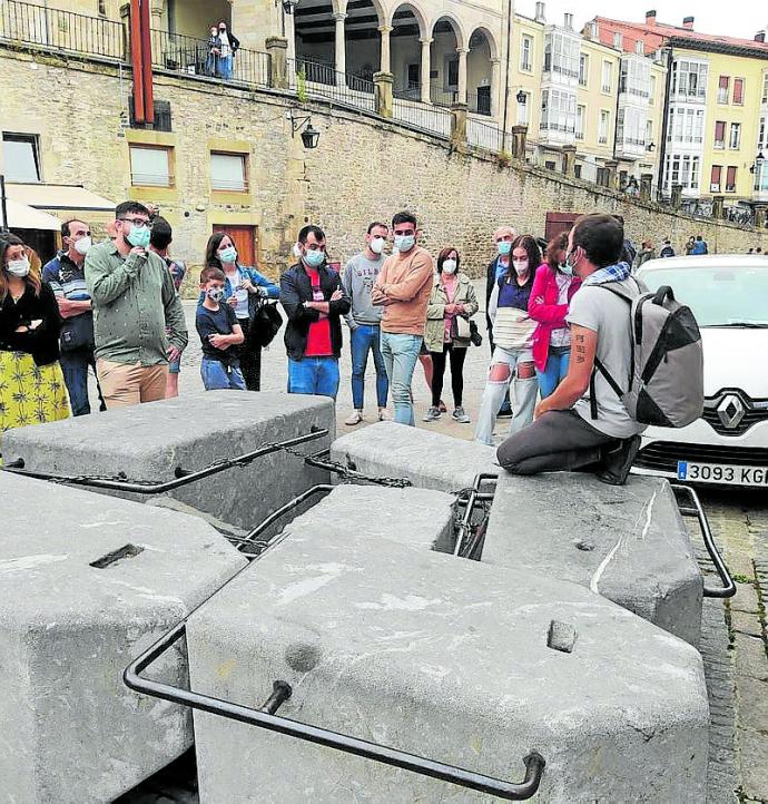 Una visita guiada por el casco viejo de Gasteiz