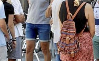 Turistak. Argazkia: Pilar Barco