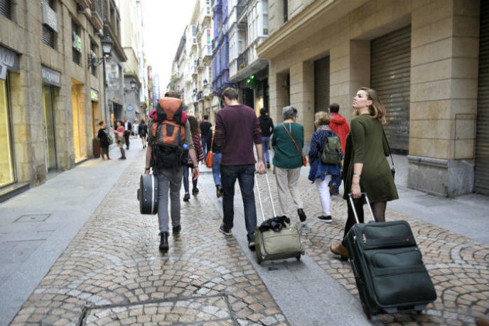 Más de 2 millones de personas visitaron Euskadi el año pasado.