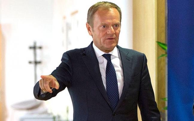 Donald Tusk, presidente del Partido Popular Europeo.