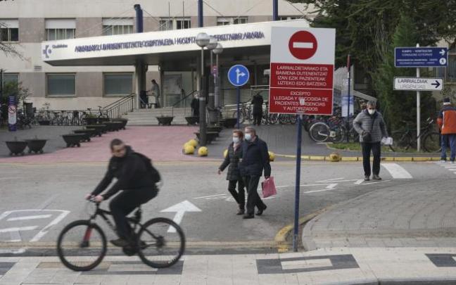 El HUA-Txagorritxu ha sido el centro de referencia contra el covid-19 durante toda la pandemia.