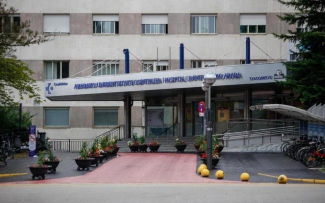 Exterior de la fachada de Txagorritxu.