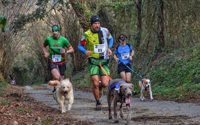 La txakurkrosa tiene 7 kilómetros de recorrido.