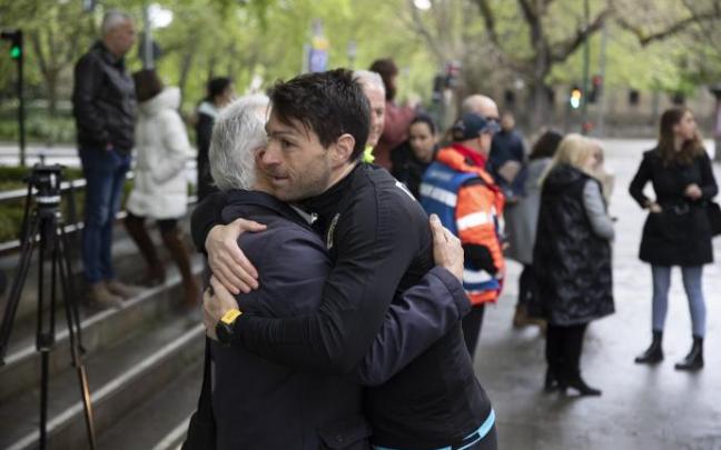 Prieto Iglesias, a la salida del convoy