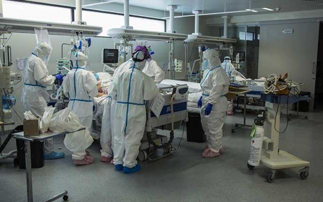 Imagen de una Unidad de Cuidados Intensivos.