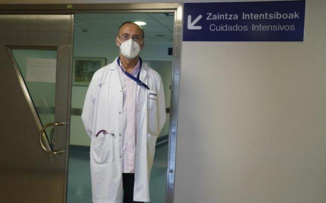 Bittor Santa Coloma, jefe de la UCI del hospital de Galdakao