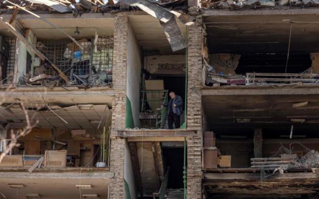 Las sirenas antiaéreas se han vuelto a escuchar más haya del Este de Ucrania donde Moscú centra su ofensiva