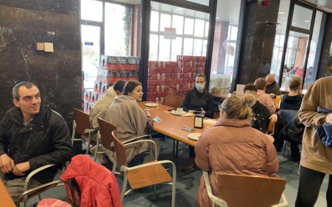 Refugiados en el Ruta de Europa